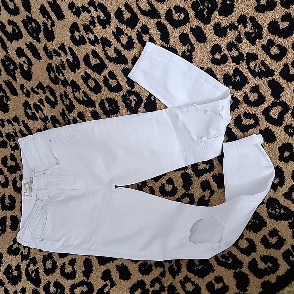 FP Free People white skinny jeans size 26